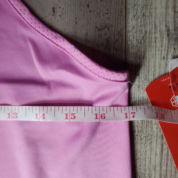nwt bcg training tech mesh back tank top girls size xl 16 upf 50 cyclamen - Picture 6 of 13